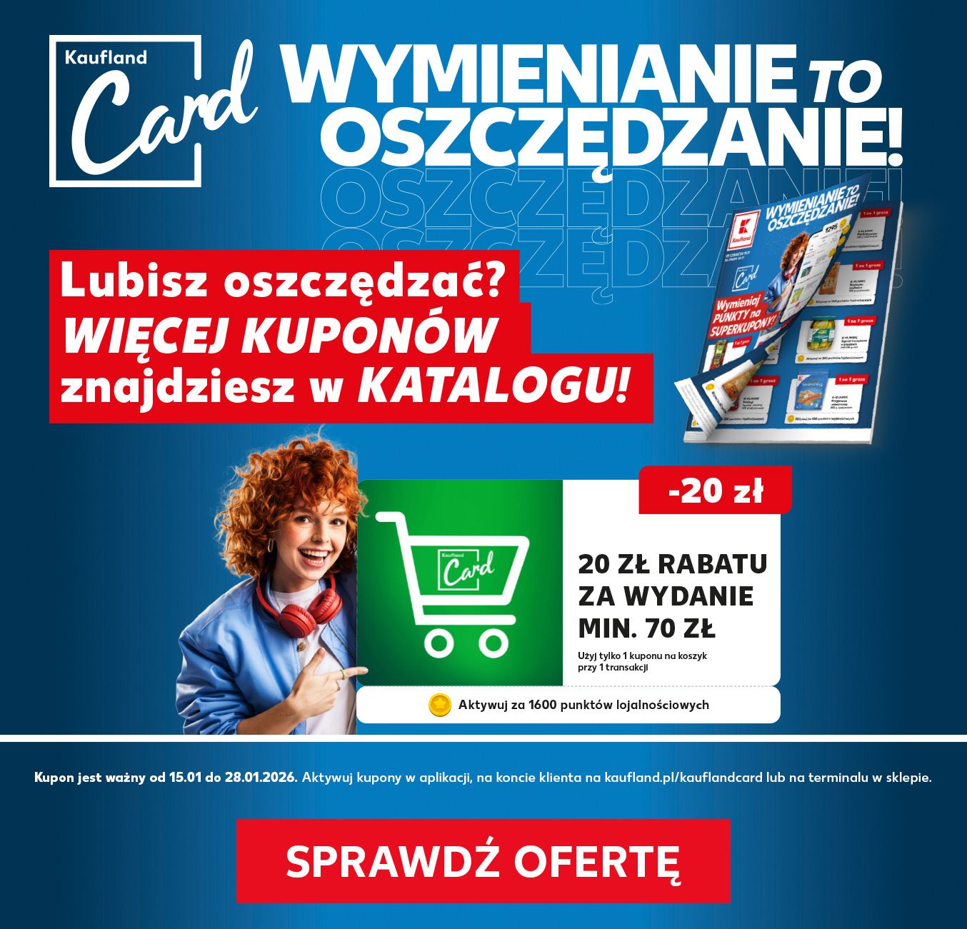 Wymienianie to oszczędzanie! Lubisz oszczędzać? Więcej kuponów znajdziesz w Katalogu!